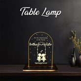 Custom LED Photo Frame Lamp | Personalized gift for sister| - BBD GIFTS